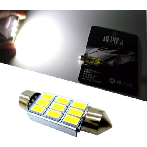 Festoon 31mm 36mm 39mm 41mm C5W CANBUS NO Error Auto Light 5630 LED Car Interior Dome Lamp Reading Bulb White DC12V