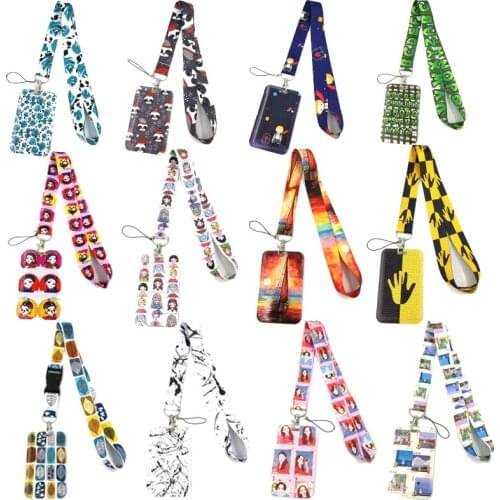 Keys lanyards Car KeyChain ID Card Pass Gym Mobile Phone Badge Kid Key Ring Holder Jewelry Decorations