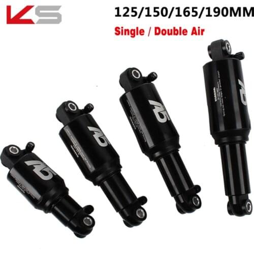 KS A5 MTB / Folding Bike Shock Absorber Single Double Air 125 150 165 190mm Mountain Bike Cycling Bicycle Rear Shock Absorber
