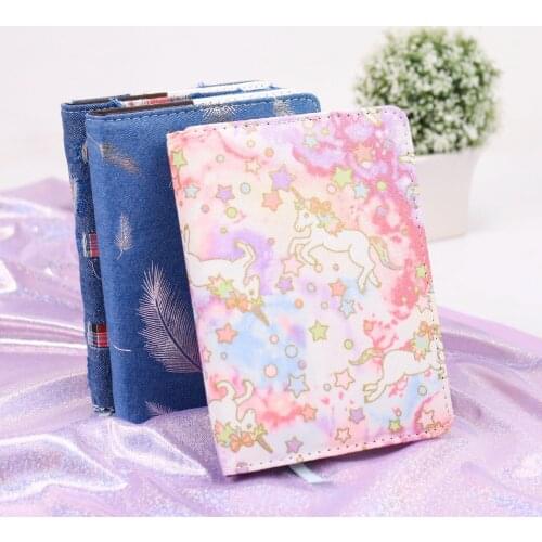 Cute Cat Stationery Cloth Notebook Kawaii Stationery Journal Plan Book Student Supplies Notepad Japanese Style Book Planner
