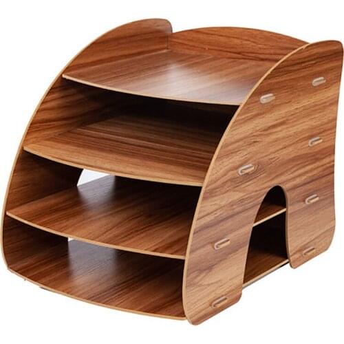 Multi-lattice Desktop Storage Shelf Multifunctional Office Desktop Storage Rack Detachable Multi-layer Storage Shelf