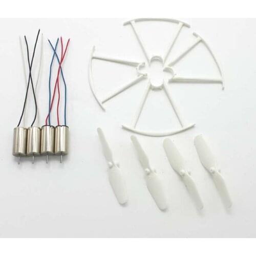 4pcs RC Drone Motors CCW CW Engine Motor ( Protective Rings) Drone Replacement Spare Parts for SYMA X22W Quadcopter Accessories