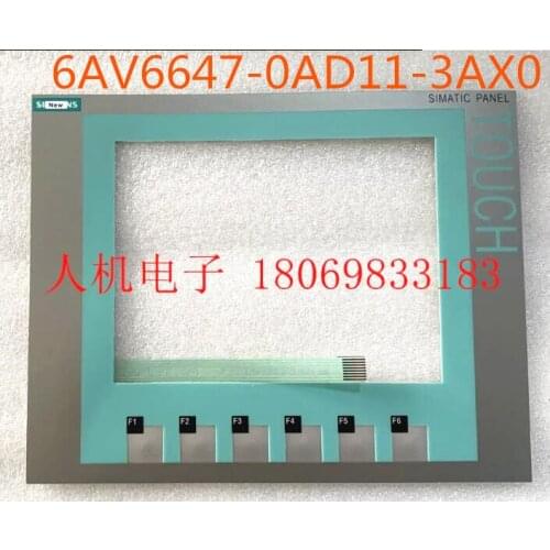 NEW 6AV6647-0AD11-3AX0 KTP600 6AV6 647-0AD11-3AX0 HMI PLC Membrane Switch keypad keyboard