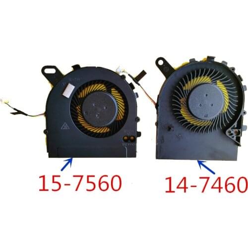 New Original CPU Cooling Fan FOR DELL 7000 15-7560 7572 14-7460 7472 Vostro 5468 5568