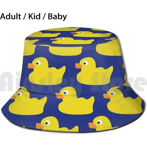 How I Met Your Mother - Ducky Pattern Bucket Hat Adult kid baby Beach Sun Hats Ducky Tie How I Met Your Mother Himym Barney