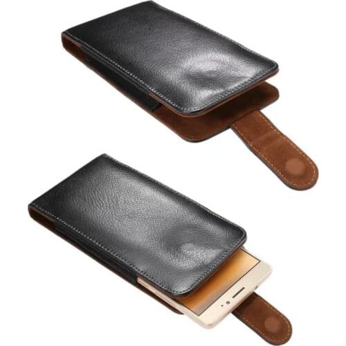 Rotary Holster Belt Cllip Second Layer Genuine Leather Case Bag For Asus Zenfone 4 Max Pro Plus ZE554KL ZS551KL ZC520KL ZC554KL