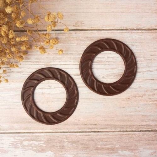 Hot DIY 3D Round wheel Shape Silicone Mold Cake Decorating Tools Cupcake Chocolate Mould Decor Muffin Pan Baking Stencil