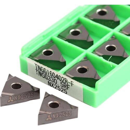 TNGG160402R-F TNGG160404R-F TNGG160402L-F TNGG160404L-F NX2525 100% Original Carbide Inserts CNC Metal Lathe Turning Tool Tools
