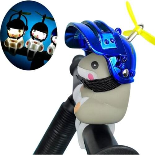 Bicycle Duck Bell Mouse Helmet Riding Equipment Bicycle Handlebar Headlight Front Lights Cycling Bicycle Bike Accessories