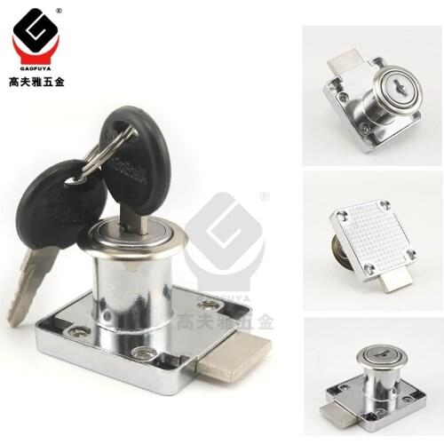 Drawer Locks 2 Keys Cabinet Lock Furniture Hardware 138-22/32mm