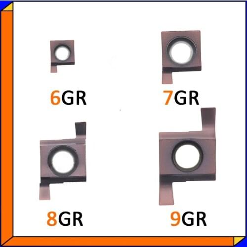 10PCS 6GR 7GR 8GR 9GR Inside Groove Carbide Turning Inserts.7GR 8GR 9GR 100/150/200/250/300 Suit for Grooving Turning Tools SNGR