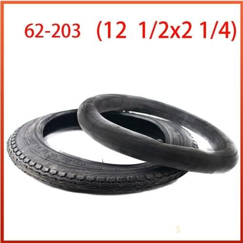 12 1/2 X 2 1/4 ( 62-203 )Tire fits Many Gas Electric Scooters 12 Inch tube Tire For ST1201 ST1202 e-Bike 12 1/2X2 1/4