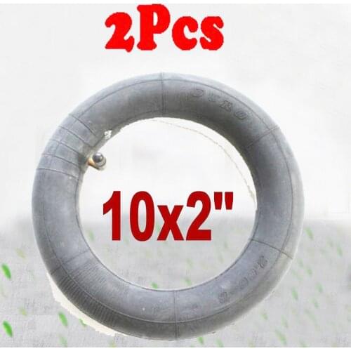 2 Replacement Air hose 10x2 Inch for wheelchair tire Tyre Valve Mobility Scooter