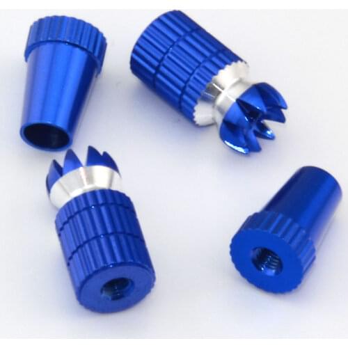 2PCS M3 M4 Aluminum Transmitter Stick Rocker Black Gold Red for JR Propo For Futaba Transmitter Remote Controller Spare Parts