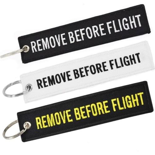 Remove Before Flight Fashion Mixed Color Keychain Customized Keychains for Motorcycles Car Key Chain Keychain Jewelry 3 PCS/LOT