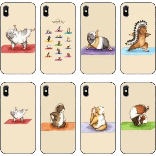 The Yoga Guinea Pigs Art For Xiaomi Redmi Note 6 5 5A 4 3 pro S2 5 plus 6A 4A 4x Pocophone F1 cover case