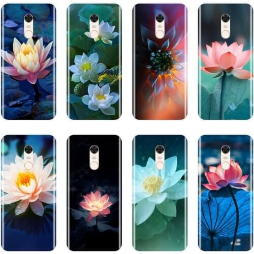 Silicone Phone Case For Xiaomi Redmi S2 4 4A 4X 5A 6 6A 5 Plus Pocophone F1 Redmi Note 6 Pro 5A Prime 5 4 4X Flower Back Cover