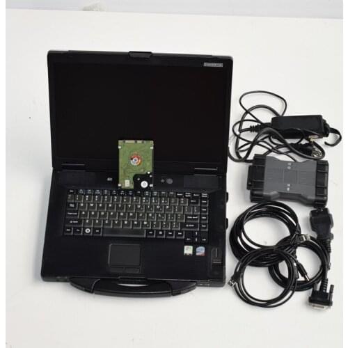 Mb Star Diagnosis SD c6 Vci CAN DOIP Protocol Software Latest Version Hdd 320gb Toughbook CF52 Laptop Ready to Use