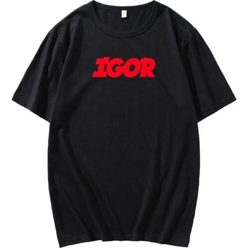 Golf Wang Tyler The Creator Vote Igor Logo Print Short Sleeve Men Women Oversized Hip Hop Style Tshirt Male Cotton Basic T-shirt