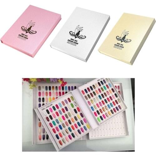 Nail Gel Color Chart Display Book Nail Polish Gel Color Display Nail Salon Tools