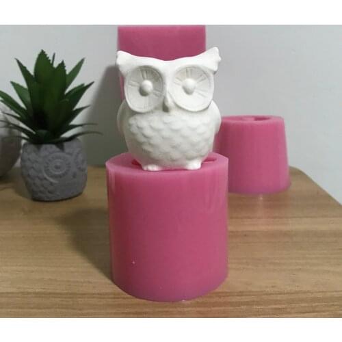 Halloween Stype Square Pot Silicone Concrete Planter Molds Handmade Pen Holder Candlestick Making Cement Clay Mould
