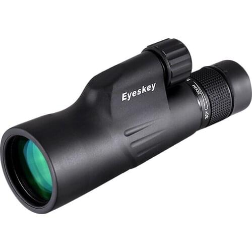 Compact Zoom Monocular Telescope 10-30x50 Black HD Waterproof lll Night Vision Outdoor Camping Hunting Bird-watching Monoculars
