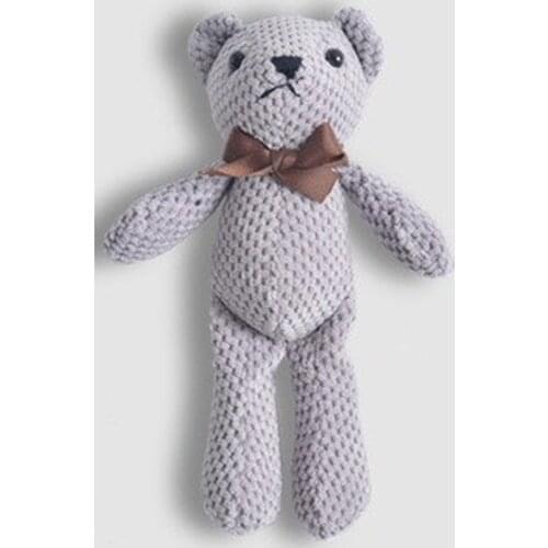 16cm Teddy Stuffed Plush Toys Lovely Small Pendant 15CM Bear Adorable Dolls Kids Girl Boy Gifts Birthday Wedding Party Decor