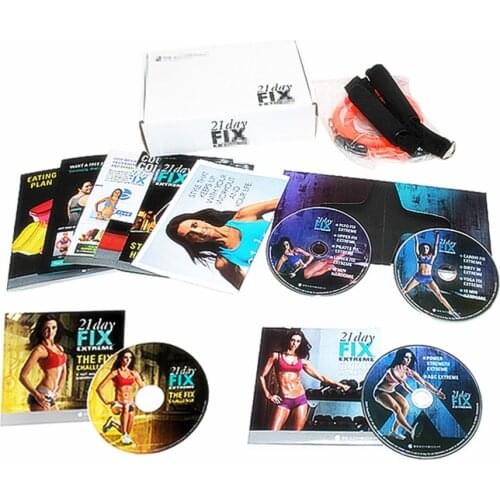 NEW: FOR BEACHBODY 21 DAY FIX / FLAT ABS FIX & BARRE LEGS / DVD / SEALED Extreme and eating plan 4 dvd