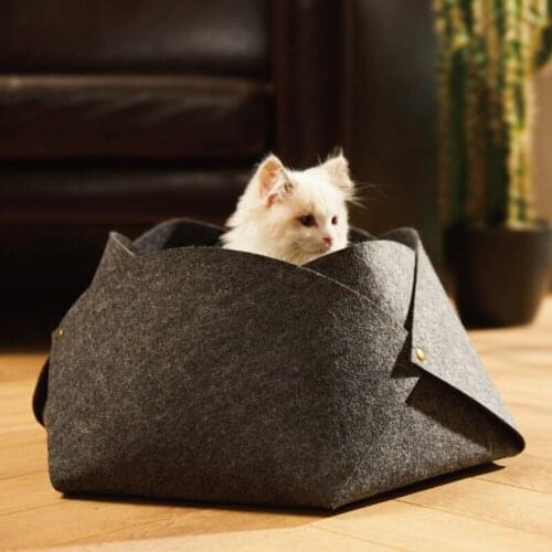 Blanket Cats Nest Pet Petal Bed Nest For All Seasons No Hair Can Be Removed And Washed
