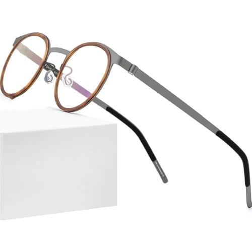 New Eyeglasses Optical Glasses Metal Men Women Unisex High Quality Frame Fashion Style Clean Lens Eyewear JDA3089