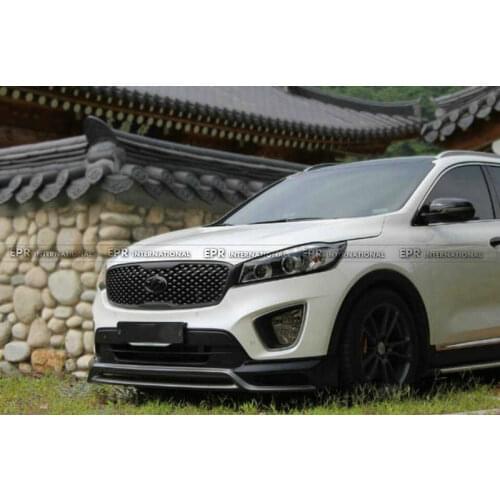 Suitable for for Suitable 14-17 Kia Sorento Um Ze Carbon Fiber Modified Lip Front Shovel Bag