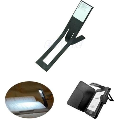 Portable Flexible Folding LED Clip On Reading Book Light Lamp For Reader Kindle