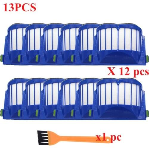 13PCS HEPA Brush Filter Replacement for iRobot Roomba 500 600 Series 536 550 551 620 650 Vacuum Cleaner Parts Accessories