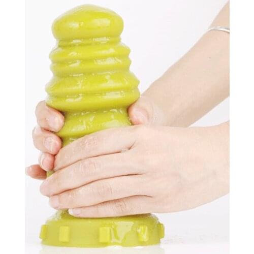 Super Huge Anal Sex Toys Vagina Prostate Massage Expansion Large Butt Plug 11.5cm Thick Silicone Big Ass Plug For Men Woman Gay