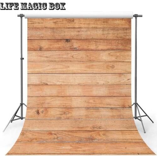 LIFE MAGIC BOX Wooden Wall For Photos Neutral Background Rustic Christmas Backdrop Floor-679