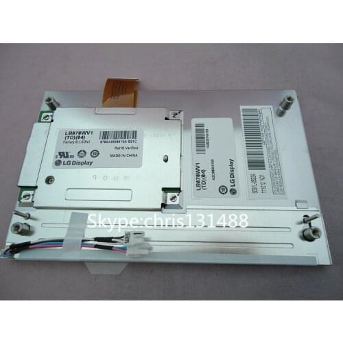 Brand new L.G 7inch LCD display LB070WV1-TD04 LB070WV1(TD)(04) Sceen for Citroen C5 2010 2.0HDI Navi Drive 3D car GPS LCD module