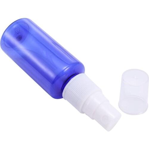 1Pcs Mini Refillable Container Empty Cosmetic Containers Multifunctional Empty Bottle Blue Empty Spray Plastic Bottles 30ml
