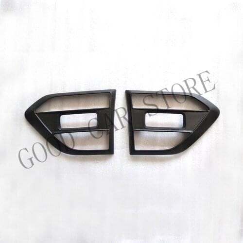 2015-2019 Suitable for Rangers Pickup Accessories ABS CHROME Side Fender Guards fit For RANGER 2016 Vent Cover Trim