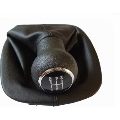 5 / 6 Speed Car Gear Shift Knob With Gaitor For VW Passat B5 B5.5 1998 1999 2000 2001 2002 2003 2004 B5 FL (00-05)