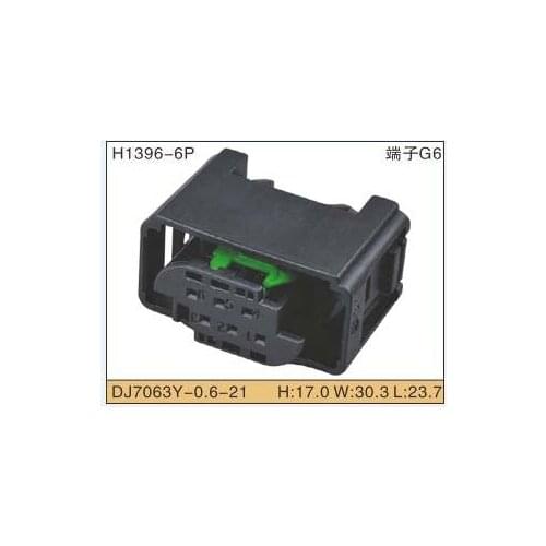 Free shipping 6P Tyco Accelerator Pedal Plug 1-967616-1 7M0 973 119 For BENZ Throttle Valve Sensor Connector DJ7061-0.6s-21
