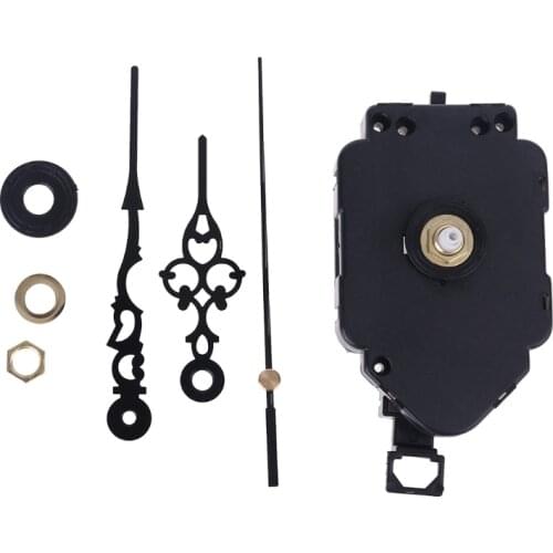 K5DC Silent Pendulum Type Quartz Clock Movement Mechanism with 3 Hands Motor DIY Replacement Repair Kit
