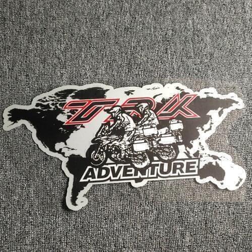 For Benelli TRK502 TRK251 TRK 502 X 251 502X Adventure Motorcycle Top Side Box Case Panniers Luggage Aluminium Stickers Decal