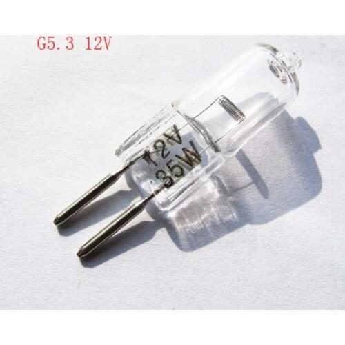 5pcs/lot G5.3 12V 20W halogen bulb G5.3 light bulb 12V 35w 50w Aromatherapy bulbs machine tool bulbs 10W