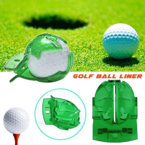 Golf Ball Line Clip Marker Plastic Template Drawing Alignment Marks Putting Tool golf sports trainning practice aids accessories