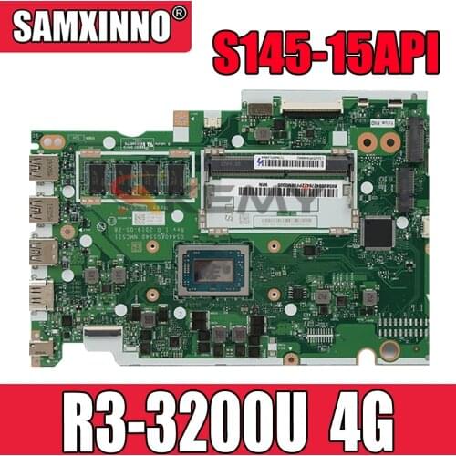 NM-C511 For Lenovo IdeaPad S145-15API portable motherboard NM-C511 with CPU R3 3200U and 4G DDR4 100% test work Mainboard