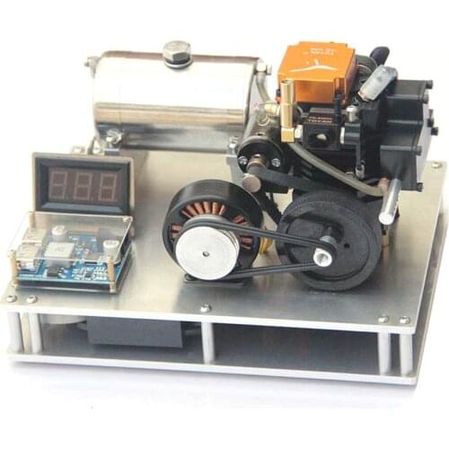 TOYAN Single Cylinder 4-Stroke Assembled Gasoline Engine Generator Model With Voltage Digital Display And 12V / 5V Dual USB