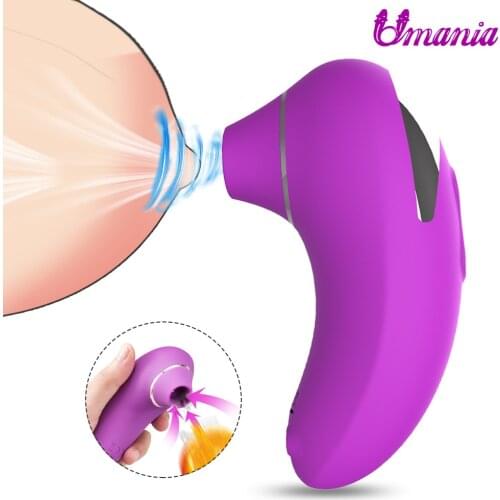 Clit Sucker Sucking Vibrator Nipple sucking sex toy Clitoris Stimulator Oral Licking Blowjob Tongue Sex Toys for Women sex shop