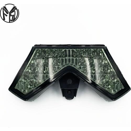 Rear brake signal integrated LED light smoke 2006-2015 Kawasaki Ninja ZX14 ZX14R ZX-14 ZX-14R ZX1400 ZZR1400 Motorcycle light