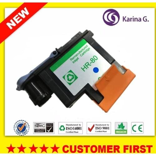 1 Piece Cyan Remanufactured printhead for HP80 suit for Designjet 1000 1050c 1055cm inkjet printer