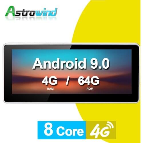 10.25 inch 4G RAM Android 9.0 Car GPS Navigation System Radio Player DVD Media Stereo for Audi A4L for Audi A5 Q5 2009-2015